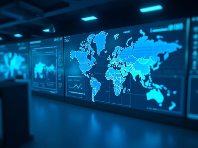 Modern logistics command center