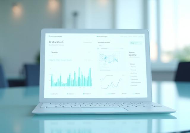 A modern data analytics dashboard for supply chain monitoring