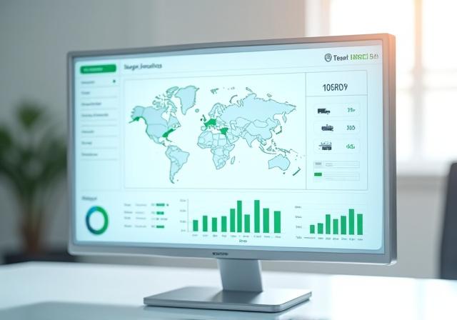 Wolf Logistics Real-Time Tracking Portal Interface